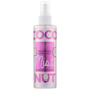 Coconut Body Spray – Body Shimmer Spray with Pearly Particles – Fragrance Glitter Mist for Women