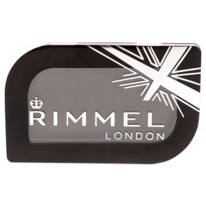 Rimmel London Magnif’Eyes Mono Eyeshadow, Ultra-Blendable, Waterproof, Crease-Proof, 014, Black Fender, 0.12oz