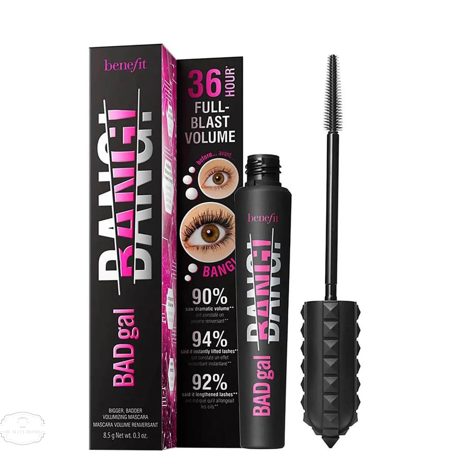 Benefit Bad Gal Bang Volumizing Mascara, Regular Size, 0.3 Fl Oz, Black Benefit Bad Gal Bang Volumizing Mascara, Regular Size, 0.3 Fl Oz, Black