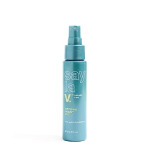 say la V. Refreshing Veauty Mist, pH Balanced, Feminine Hygiene Spray to Neutralize Vulva Odor, Natural Prebiotics, Aloe Vera and Rosewater, Gynecologist and Dermatologist Tested, 2 Fl Oz