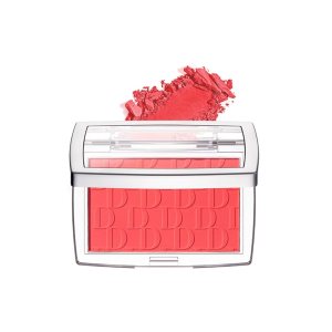 Silky Matte Blush Palette,Contour and Highlight Powder Blush Palette,Natural and Long-lasting Professional Facial Beauty Cosmetic Makeup Blush Powder(#015 Cherry)