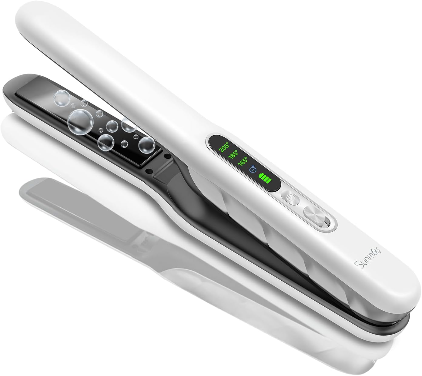 Cordless Hair Straightener and Curler,SUNMAY Voga Plus Ionic Travel Portable Flat Iron Hair Straightener for On The Go,Wireless USB Rechargeable Ceramic Hair Straightener with 3 Temps 5000mAh Battery Cordless Hair Straightener and Curler,SUNMAY Voga Plus Ionic Travel Portable Flat Iron Hair Straightener for On The Go,Wireless USB Rechargeable Ceramic Hair Straightener with 3 Temps 5000mAh Battery