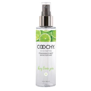 Coochy Fragrance Mist Body Spray | No Alcohol, Paraben-Free, Organic | Gentle, Refreshing Boost of Scent in Skin & Hair | Infused w/Lime, Citrus & Vanilla | Key Lime Pie, 4floz/118ml