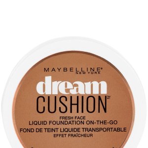 Maybelline New York Dream Cushion Fresh Face Liquid Foundation, Caramel, 0.51 Ounce