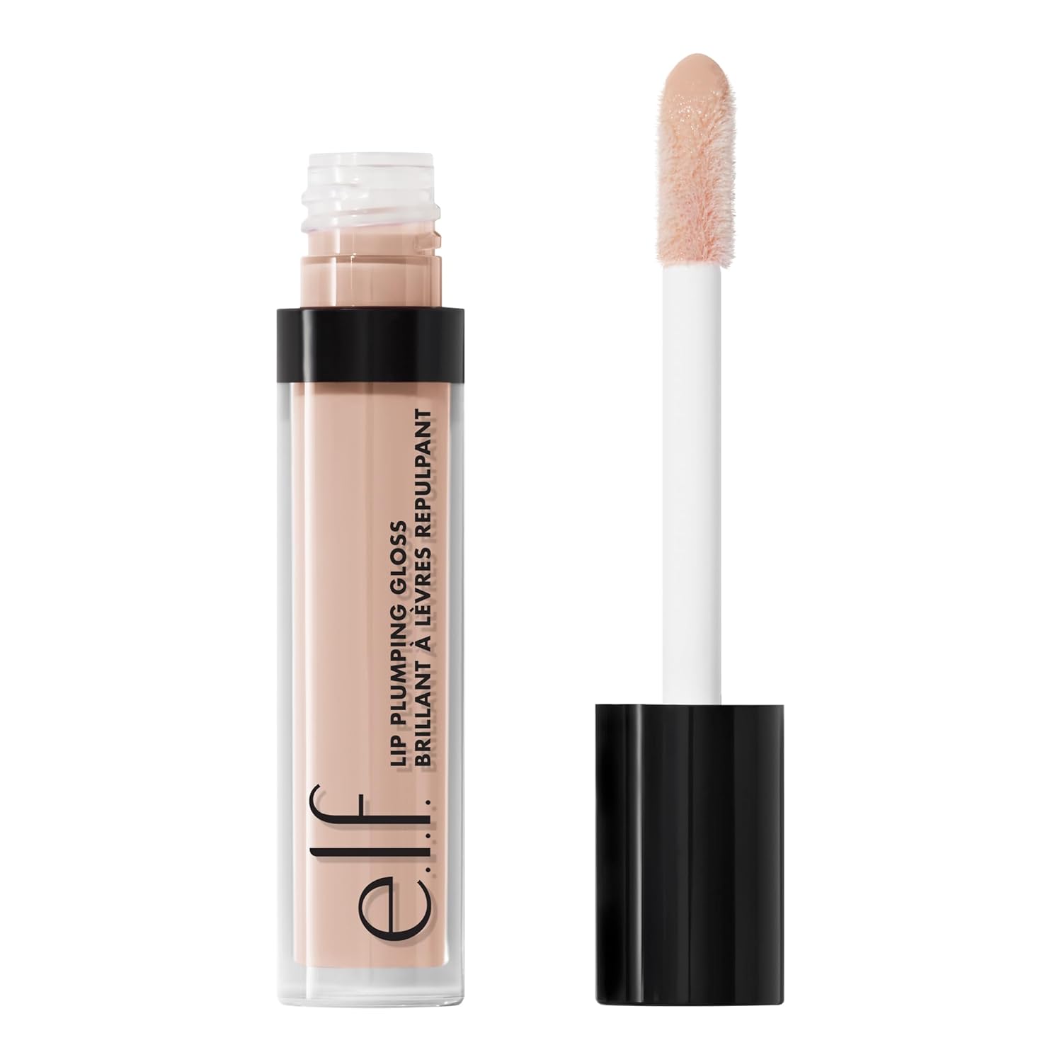 e.l.f. Lip Plumping Gloss, Soothes, Shimmer, Peach Bellini, 0.09 Ounce e.l.f. Lip Plumping Gloss, Soothes, Shimmer, Peach Bellini, 0.09 Ounce