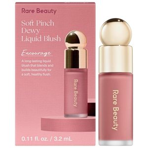 Rare Beauty by Selena Gomez Soft Pinch Liquid Blush Mini Size – Encourage – Soft Neutral Pink