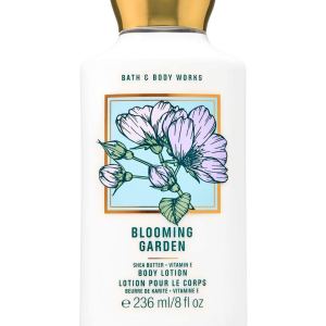Bath and Body Works Blooming Garden Body Lotion, 8 Fl Oz, 24 Hour Moisture Shea Butter & Vitamin E