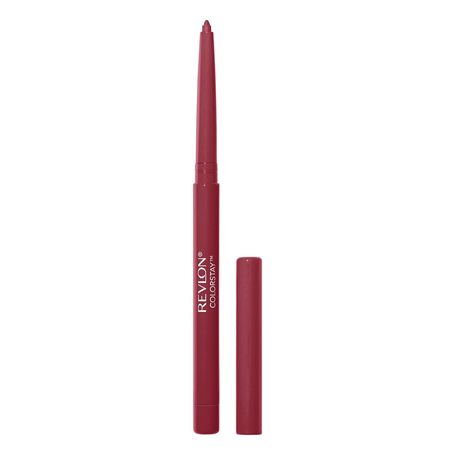 REVLON Lip Liner, Colorstay Lip Makeup with Built-in-Sharpener, Longwear Rich Lip Colors, Smooth Application, 670 Wine, 0.01 oz REVLON Lip Liner, Colorstay Lip Makeup with Built-in-Sharpener, Longwear Rich Lip Colors, Smooth Application, 670 Wine, 0.01 oz