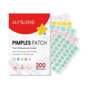 Pimple Patches for Face,star pimple patches, pimple patches stars ,Colorful Spot Stickers with Tea Tree, Salicylic Acid & Cica Oil| 3 Sizes (10mm, 12mm & 14mm) |200 Count