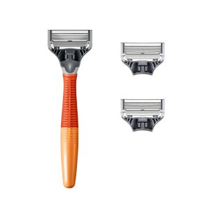 Harry’s Shaving Razors for Men includes a Razor and 3 Razor Blade Refills (Ember)