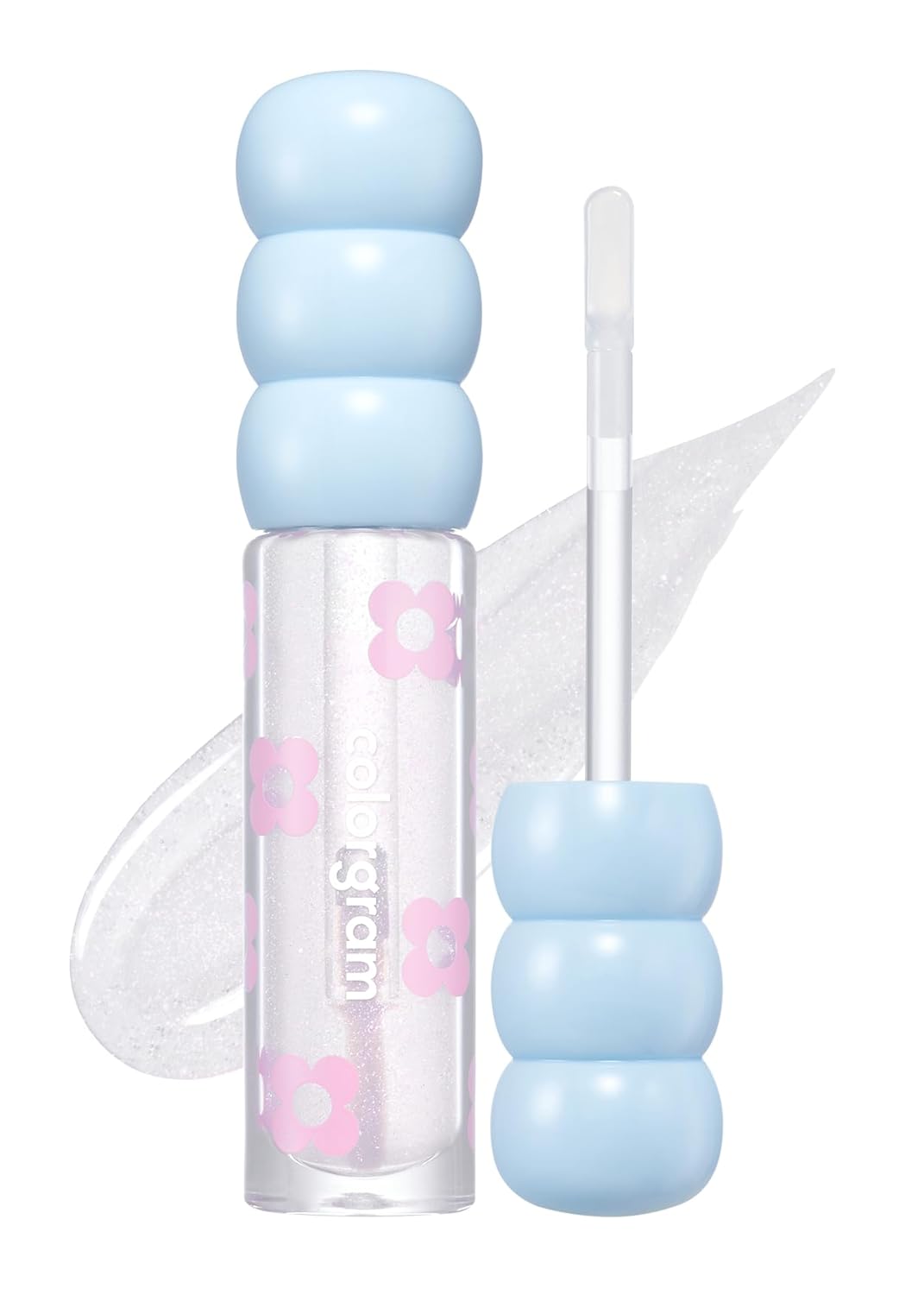 COLORGRAM Fruity Glass Tint Pearl Gloss | Lip Plumper | Glossy Transparent Dewy Lip Gloss with subtle Pink Glitter, Buildable & Blendable for Glowing, Sparkling effect 0.11 Oz. COLORGRAM Fruity Glass Tint Pearl Gloss | Lip Plumper | Glossy Transparent Dewy Lip Gloss with subtle Pink Glitter, Buildable & Blendable for Glowing, Sparkling effect 0.11 Oz.