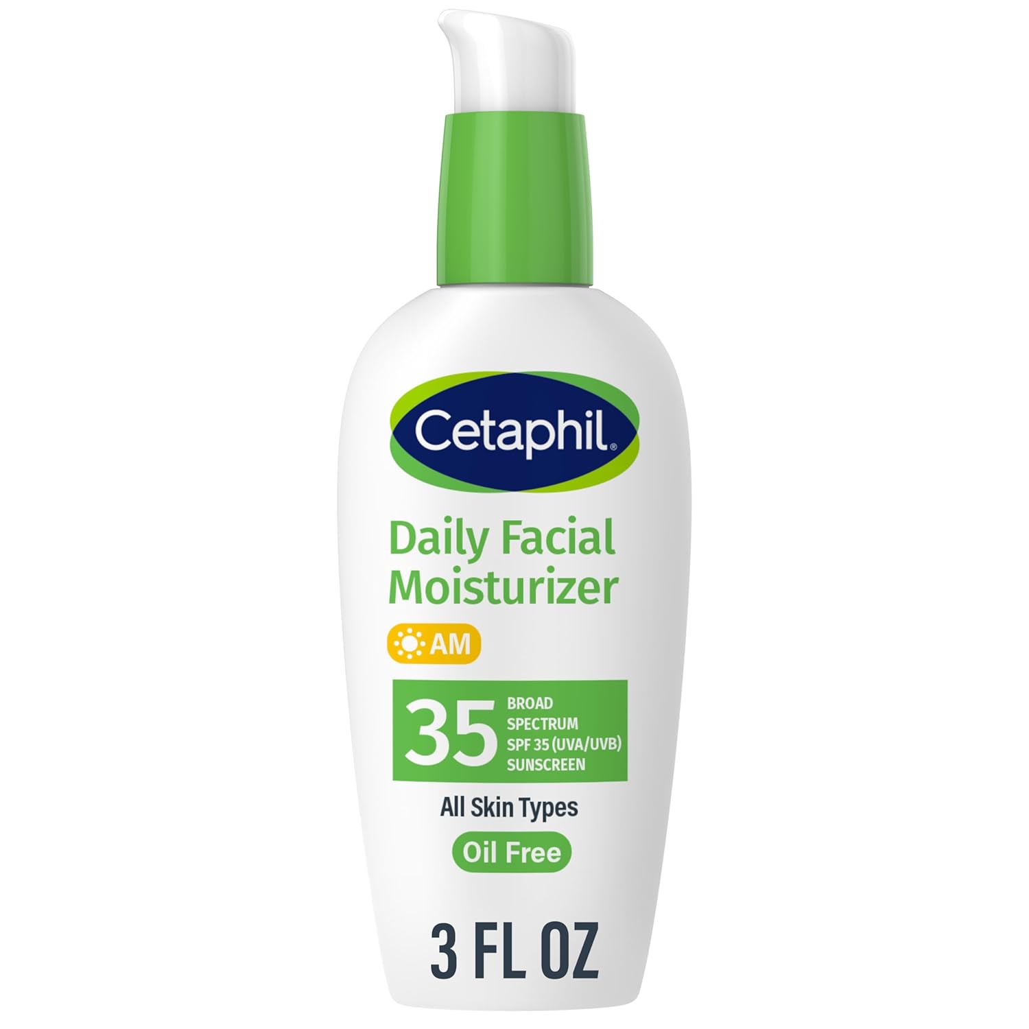 Cetaphil Face Moisturizer, Daily Oil Free Facial Moisturizer with SPF 35, For Dry or Oily Combination Sensitive Skin, Fragrance Free Face Lotion (Packaging May Vary) Cetaphil Face Moisturizer, Daily Oil Free Facial Moisturizer with SPF 35, For Dry or Oily Combination Sensitive Skin, Fragrance Free Face Lotion (Packaging May Vary)