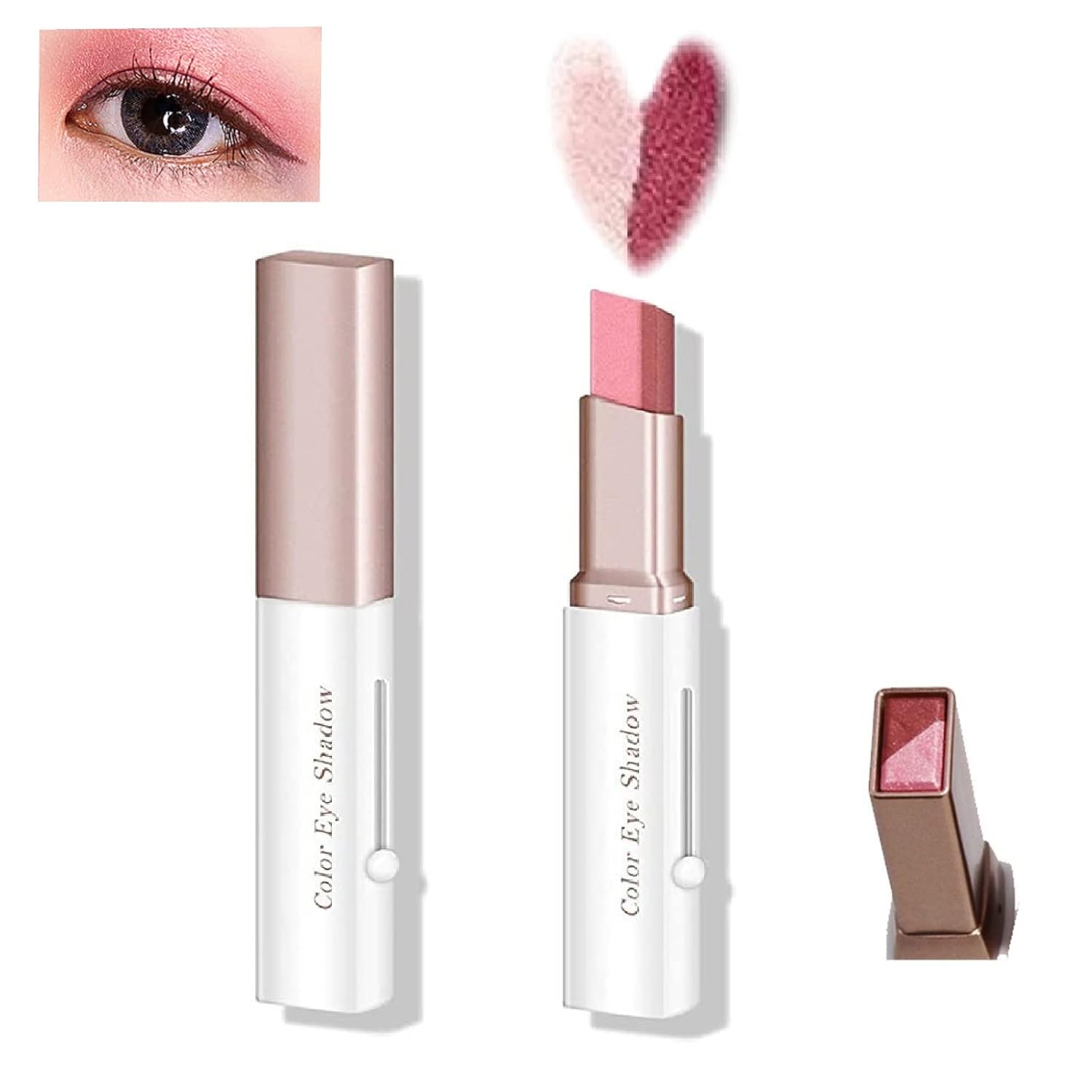 Glitter Gradient Eyeshadow Stick Two Tone,Gradient Eyeshadow Stick Set,Double Color Eyeshadow Stick,12 Colors Eyeshadow Stick Women Eye Shadow Pen Stick (#1) Glitter Gradient Eyeshadow Stick Two Tone,Gradient Eyeshadow Stick Set,Double Color Eyeshadow Stick,12 Colors Eyeshadow Stick Women Eye Shadow Pen Stick (#1)