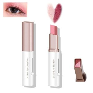 Glitter Gradient Eyeshadow Stick Two Tone,Gradient Eyeshadow Stick Set,Double Color Eyeshadow Stick,12 Colors Eyeshadow Stick Women Eye Shadow Pen Stick (#1)