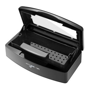 Plastic Sterilizing Tray,sterilization box,nail art tool sterilizer tray, Sterilizer Tray Box Nail Art Salon Sterilizing Too(black)
