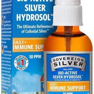 Sovereign Silver Bioactive Silver Hydrosol 10 PPM Fine Mist Spray, 2 oz.