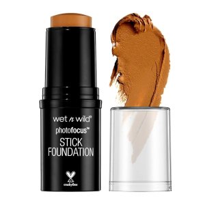 wet n wild Photo Focus Matte Foundation Stick Makeup, Toffee | Vegan & Cruelty-Free