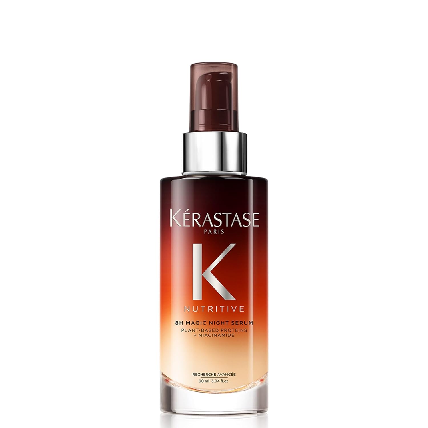 KERASTASE Nutritive 8H Magic Night Hair Serum | Overnight Hydrating Treatment for Dry Hair | Intensely Nourishes, Detangles & Prevents Frizz | For All Hair Types | 3.04 Fl Oz KERASTASE Nutritive 8H Magic Night Hair Serum | Overnight Hydrating Treatment for Dry Hair | Intensely Nourishes, Detangles & Prevents Frizz | For All Hair Types | 3.04 Fl Oz
