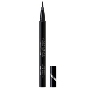 Aesthetica Felt Tip Liquid Eyeliner Pen – Fast-drying Waterproof & Smudge Proof Eye Liner (Jet Black)