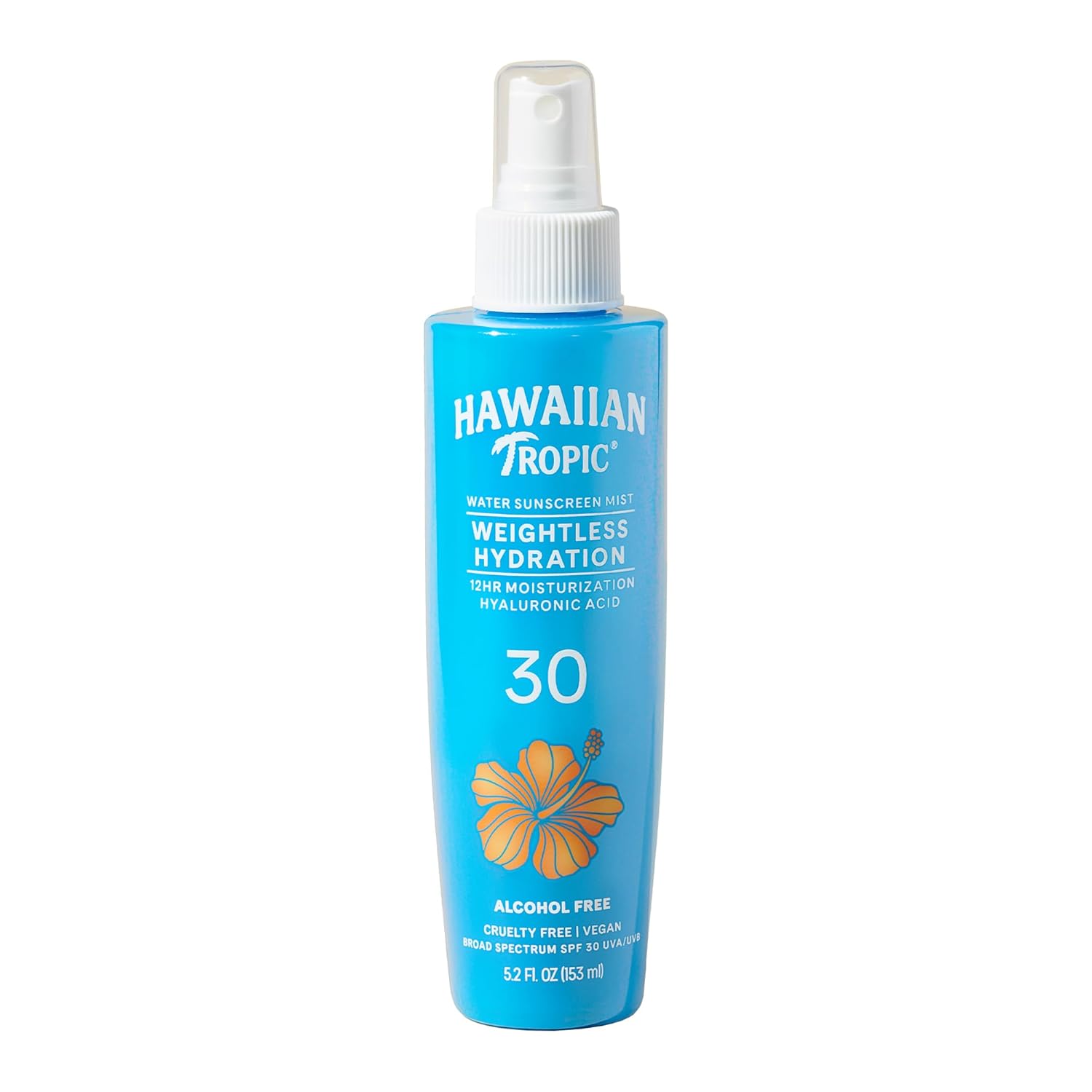 Hawaiian Tropic Weightless Hydration Water Mist for Body SPF 30, 5.2 oz. | Hawaiian Tropic Body Spray Sunscreen Mist, SPF Spray, Non-Aerosol Sunscreen Spray, Water Based Sunscreen, 5.2 oz Hawaiian Tropic Weightless Hydration Water Mist for Body SPF 30, 5.2 oz. | Hawaiian Tropic Body Spray Sunscreen Mist, SPF Spray, Non-Aerosol Sunscreen Spray, Water Based Sunscreen, 5.2 oz