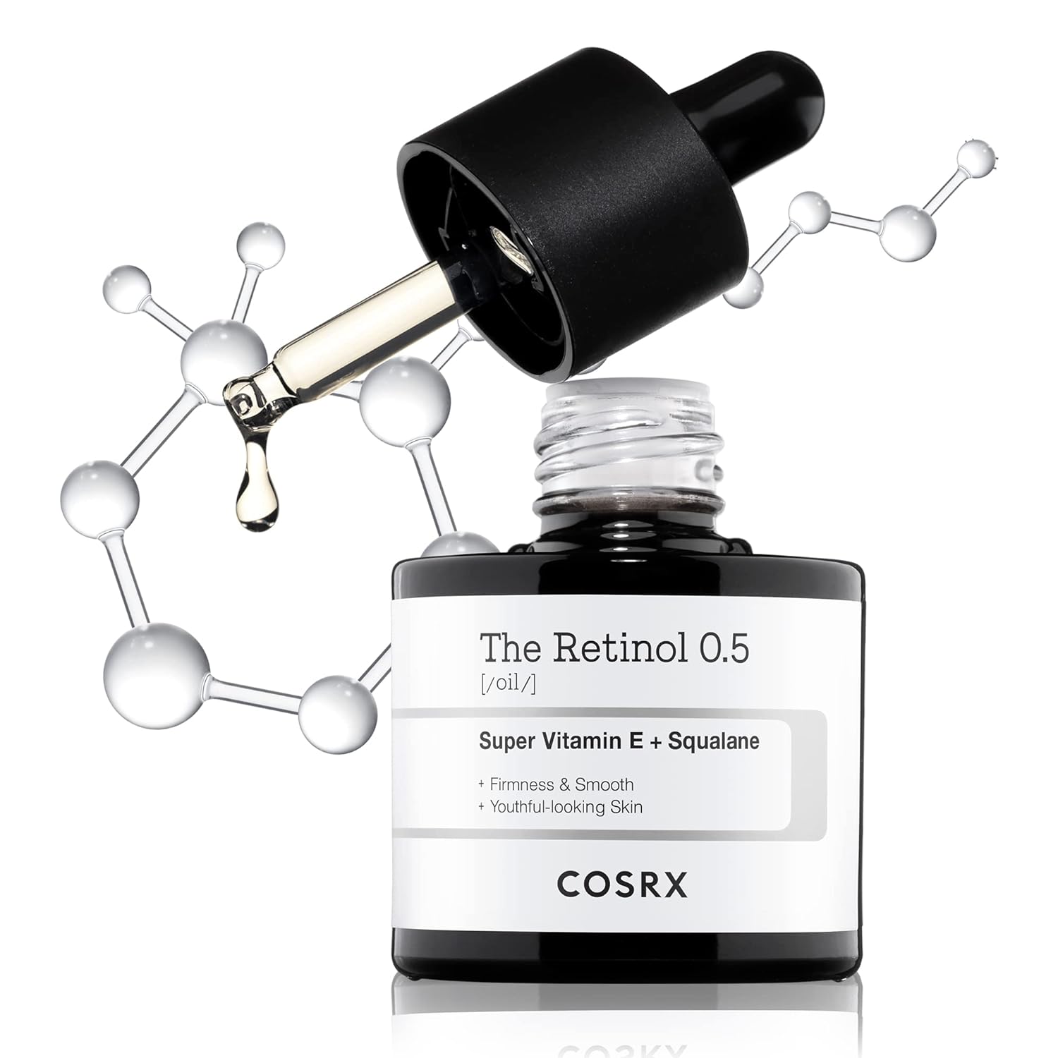 COSRX Retinol 0.5 Oil, Anti-aging Serum with 0.5% Retinoid Treatment for Face, Reduce Wrinkles, Fine Lines, & Signs of Aging, Gentle Skincare for Day & Night, Not Tested on Animals, Korean Skincare COSRX Retinol 0.5 Oil, Anti-aging Serum with 0.5% Retinoid Treatment for Face, Reduce Wrinkles, Fine Lines, & Signs of Aging, Gentle Skincare for Day & Night, Not Tested on Animals, Korean Skincare