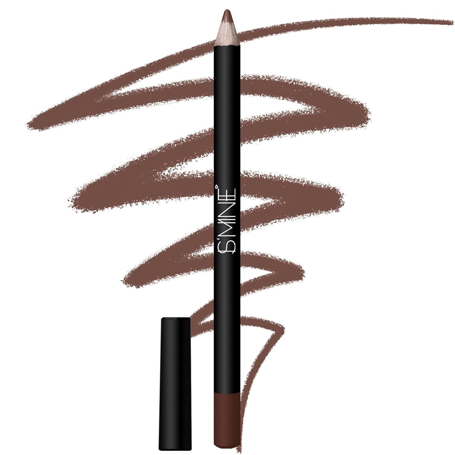 ISMINE One Brown Lip Liner, Professional Matte Lip Pencil Waterproof Long Lasting Smooth Natural Lip Liner (#08) ISMINE One Brown Lip Liner, Professional Matte Lip Pencil Waterproof Long Lasting Smooth Natural Lip Liner (#08)