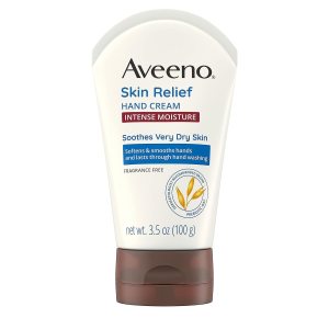 Aveeno Skin Relief Intense Moisture Hand Cream – 3.5 Oz (Pack of 2)