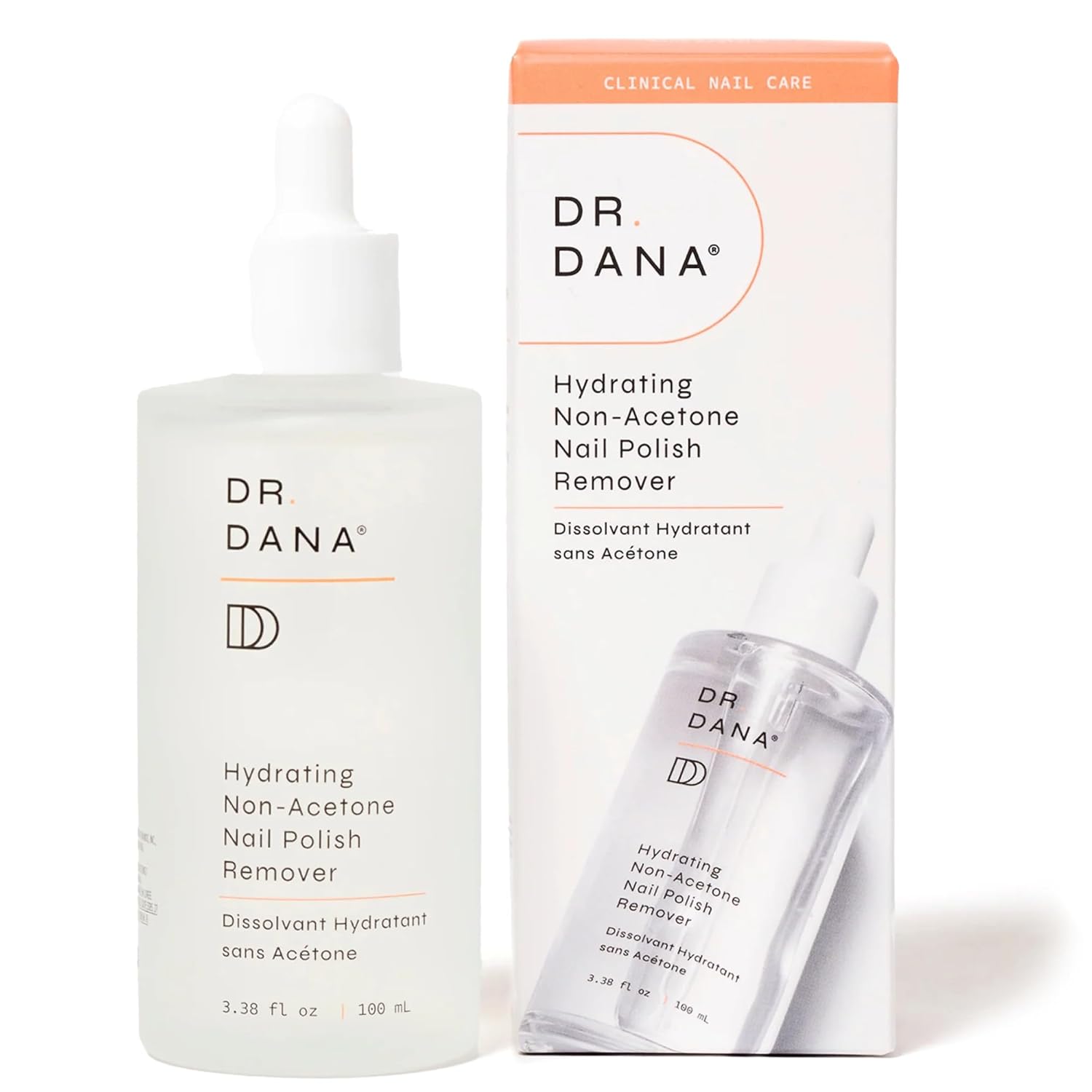 Dr. Dana Nail Polish Remover – Non Acetone Nail Polish Remover Conditions and Hydrates to Prevent Brittle Nails and Dry Nails – Non Toxic Nail Polish Remover with Light Natural Scent Dr. Dana Nail Polish Remover – Non Acetone Nail Polish Remover Conditions and Hydrates to Prevent Brittle Nails and Dry Nails – Non Toxic Nail Polish Remover with Light Natural Scent