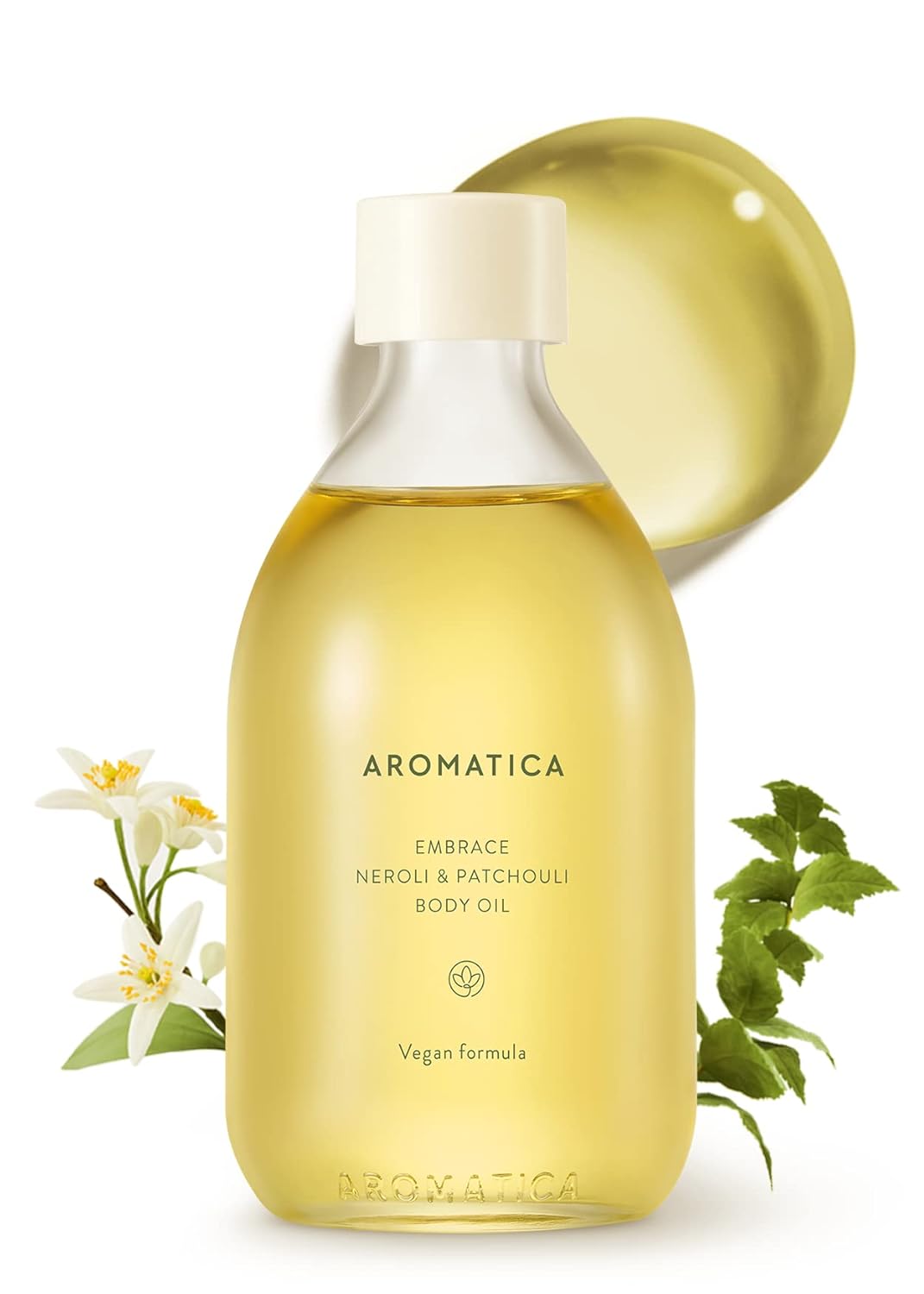 AROMATICA Embrace Body Oil Neroli & Patchouli – 100ML / 3.38 fl. oz. – Aromatherapy Massage Oil AROMATICA Embrace Body Oil Neroli & Patchouli – 100ML / 3.38 fl. oz. – Aromatherapy Massage Oil