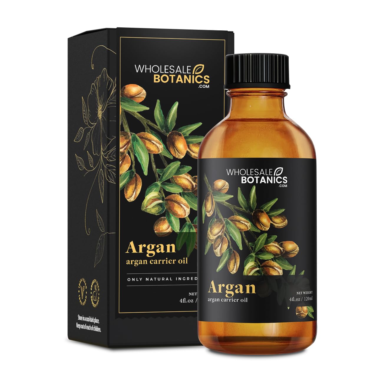 Argan Oil Premium Grade 100% Undiluted Carrier Oil | for Skin, Face, Body, Hair Revitalization | Vegan & Cruelty Free (4 Fl Oz) Argan Oil Premium Grade 100% Undiluted Carrier Oil | for Skin, Face, Body, Hair Revitalization | Vegan & Cruelty Free (4 Fl Oz)