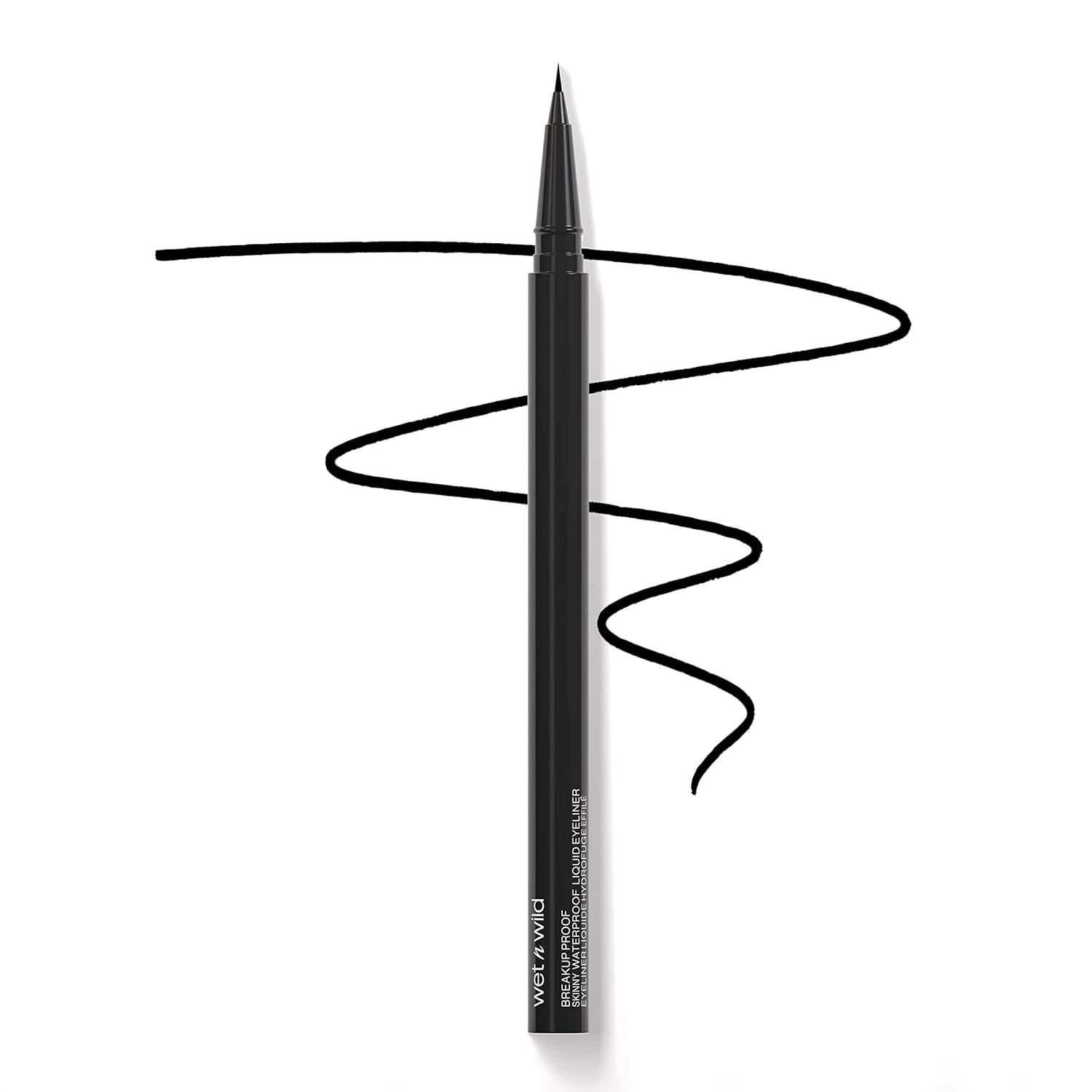 wet n wild Breakup Proof Liquid Eyeliner – Ultra-Fine Brush, Waterproof, Long-Lasting – Cruelty-Free & Vegan – Ultra Black wet n wild Breakup Proof Liquid Eyeliner – Ultra-Fine Brush, Waterproof, Long-Lasting – Cruelty-Free & Vegan – Ultra Black