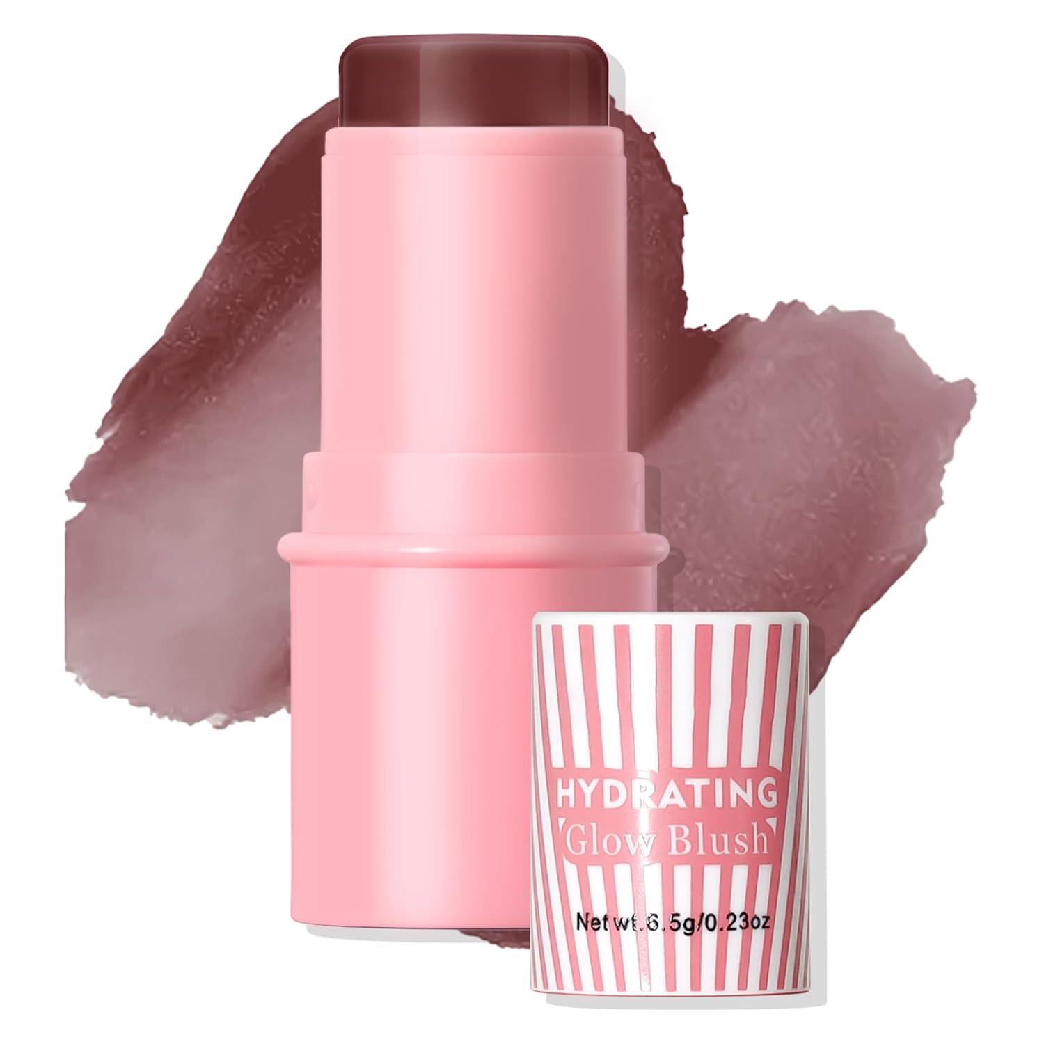 Hydrating Blush Stick Makeup, Multi Glow Cream Balm, Wrinkle Bounce Blendable and Buildable, Natural Looking Flushed Cheeks and Lips, Daily Face Moisturizer for Older Women & Mature Skin-Berry Hydrating Blush Stick Makeup, Multi Glow Cream Balm, Wrinkle Bounce Blendable and Buildable, Natural Looking Flushed Cheeks and Lips, Daily Face Moisturizer for Older Women & Mature Skin-Berry