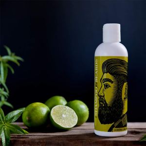 Beardsley Ultra-Grooming Beard Shampoo & Wash Company Beard Care Products (Verbena Lime, 8 oz)