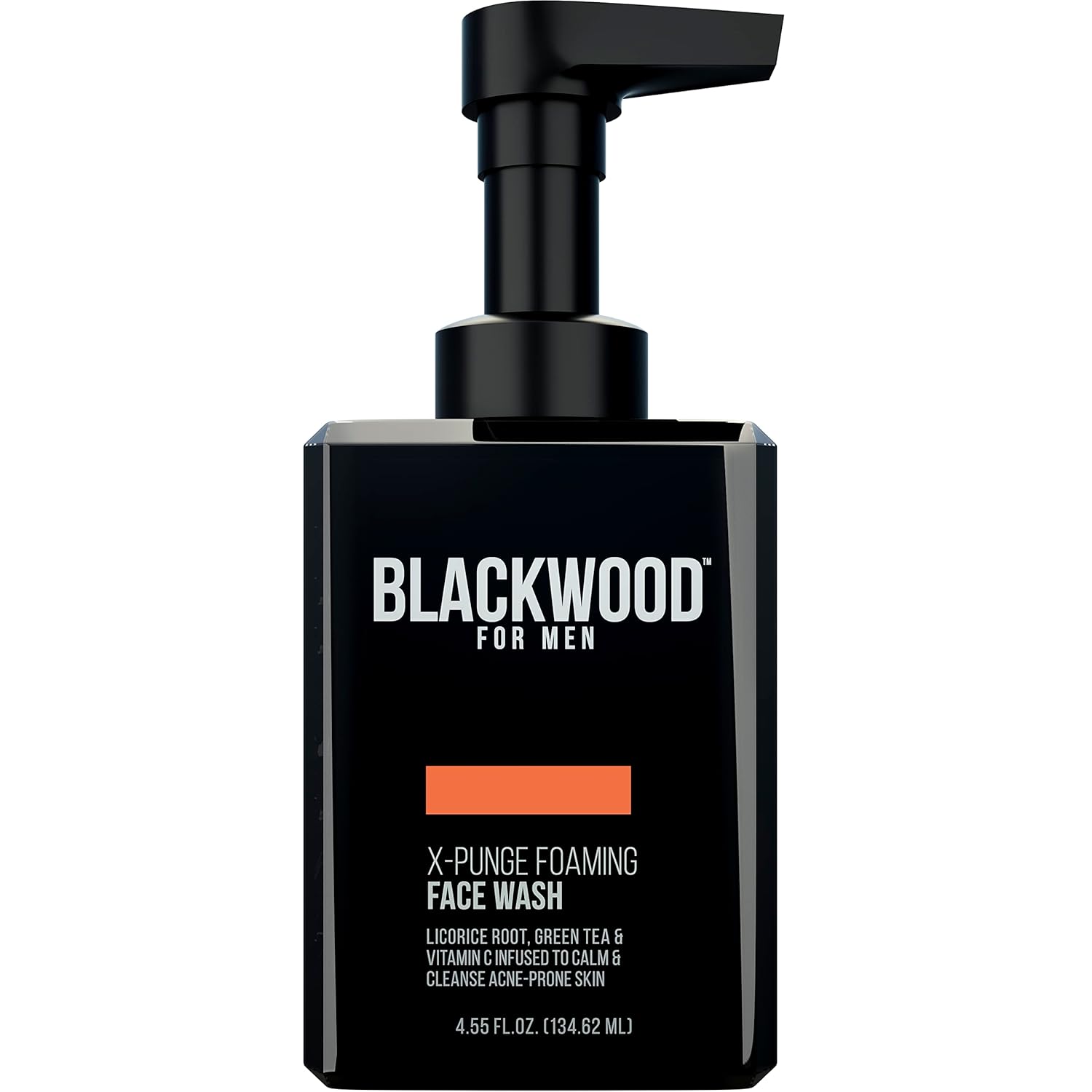 Blackwood For Men X-Punge Foaming Face Wash – Organic & Natural Acne Facial Cleanser For Oily to Normal Skin – Deep Cleanse for Exfoliation – Paraben Free, Sulfate Free, & Cruelty Free (4.55 oz) Blackwood For Men X-Punge Foaming Face Wash – Organic & Natural Acne Facial Cleanser For Oily to Normal Skin – Deep Cleanse for Exfoliation – Paraben Free, Sulfate Free, & Cruelty Free (4.55 oz)
