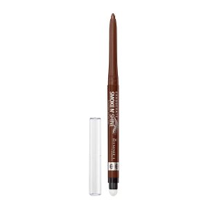 Rimmel London Exaggerate Smoke n’ Shine Eye Definer Eyeliner, Long-Wearing, Gel Formula, Flake-Free, 002, Copper Bling, 0.01oz