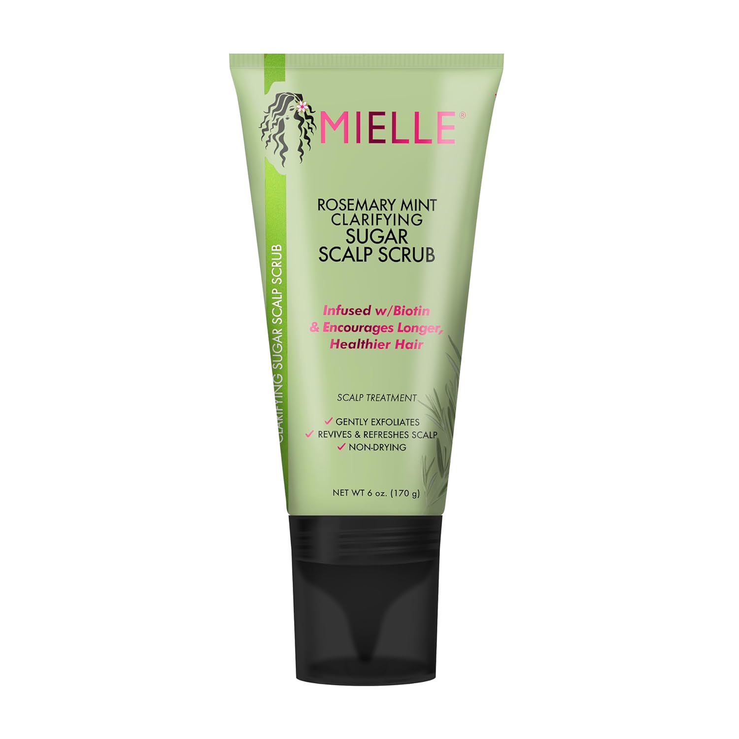 Mielle Organics Rosemary Mint Pre-Shampoo Clarifying Sugar Hair Scalp Scrub, 6 Ounce Mielle Organics Rosemary Mint Pre-Shampoo Clarifying Sugar Hair Scalp Scrub, 6 Ounce