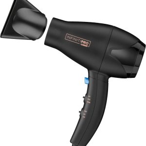 INFINITIPRO BY CONAIR Travel Hair Dryer, Mighty Mini Compact Lightweight Professional AC Motor Hair Dryer