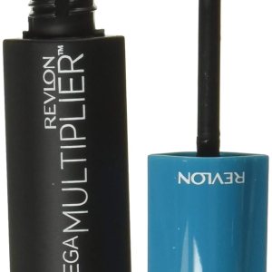 Revlon Mega Multiplier Mascara, Black, 0.28 Fluid Ounce