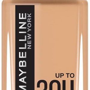 Maybelline Super Stay Full Coverage Liquid Foundation Active Wear Makeup, Up to 30Hr Wear, Transfer, Sweat & Water Resistant, Matte Finish, Nude Beige, 1 Count