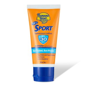 Banana Boat Sport Ultra SPF 30 Face Sunscreen Lotion, 3oz | Travel Size Face Sunscreen SPF 30, Daily Face Sunscreen, Banana Boat Sunscreen SPF 30 Lotion, Oxybenzone Free Sunscreen, 3oz