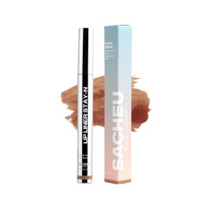 Sacheu Lip Liner Stay-N – Peel Off Lip Liner Tattoo, Peel Off Lip Stain, Long Lasting Lip Stain Peel Off, Infused with Hyaluronic Acid & Vitamin E, MUAH-ve