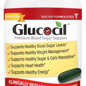 Glucocil – Premium Blood Sugar Support – Over 2 Million Bottles Sold – Supports The 3 Essentials for Healthy Blood Sugar – Since 2008, with Berberine, Proprietary Mulberry Leaf, and More