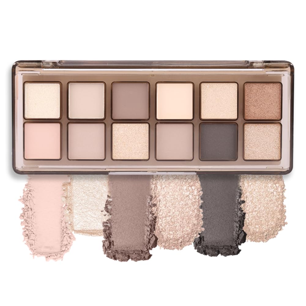 AMY’S DIARY 12-Color Nude Eyeshadow Palette for Versatile Day-to-Night Looks – Blendable, Long-Lasting, and Highly Pigmented. Elevate Your Eye Makeup – Unleash Your Unique Style (20) AMY’S DIARY 12-Color Nude Eyeshadow Palette for Versatile Day-to-Night Looks – Blendable, Long-Lasting, and Highly Pigmented. Elevate Your Eye Makeup – Unleash Your Unique Style (20)