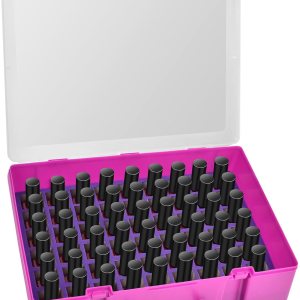 FULLCASE Nail Polish Organizer Holder, 54 Bottle Nail Storage Container for OPI/for Sally Hansen/for Revlon/for Essie/for AIMEILI/for Fingernail Polish and More Gel Polish(Box Only) (Purple)
