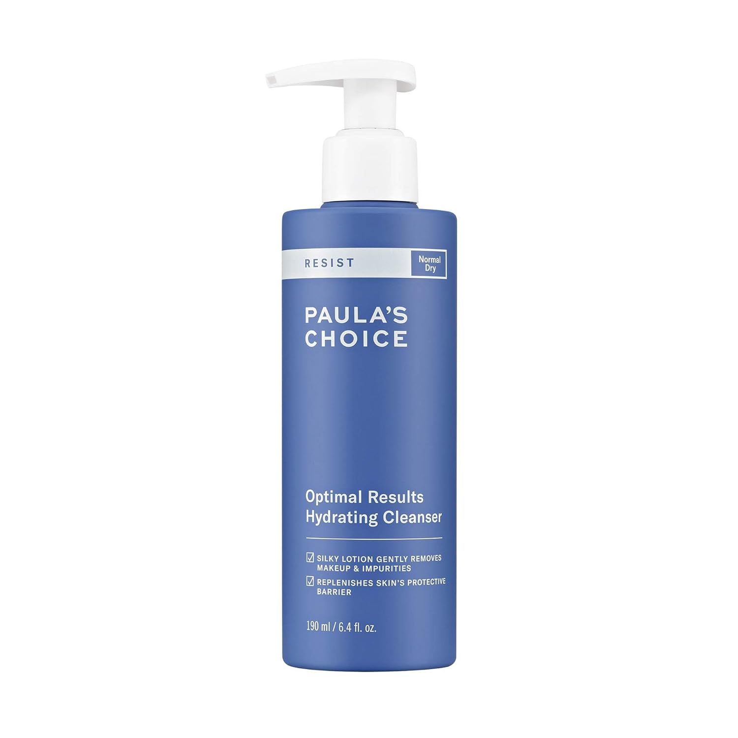 Paula’s Choice RESIST Optimal Results Hydrating Cleanser, Green Tea & Chamomile, Anti-Aging Face Wash, Dry Skin, 6.4 Ounce Paula’s Choice RESIST Optimal Results Hydrating Cleanser, Green Tea & Chamomile, Anti-Aging Face Wash, Dry Skin, 6.4 Ounce