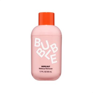 Bubble Skincare Wipe Out Makeup Remover – Hydrating Face & Eye Makeup Remover Enriched with Vitamins & Antioxidants – Fragrance-Free Skin Care Suitable For All Skin Types (50ml)