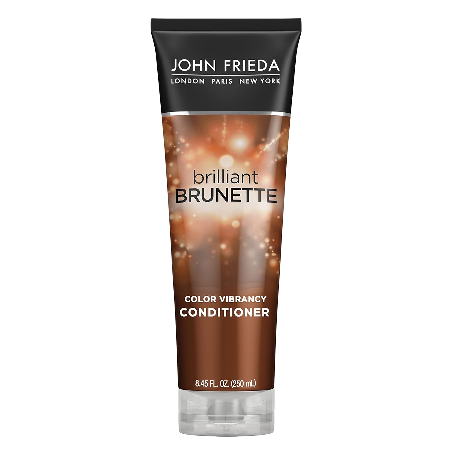 John Frieda Brilliant Brunette Multi-Tone Revealing Color Protecting Conditioner, for maintaining Color Treated Hair, Anti-Fade Conditioner, 8.45 oz, with Sweet Almond Oil and Crushed Pearls John Frieda Brilliant Brunette Multi-Tone Revealing Color Protecting Conditioner, for maintaining Color Treated Hair, Anti-Fade Conditioner, 8.45 oz, with Sweet Almond Oil and Crushed Pearls