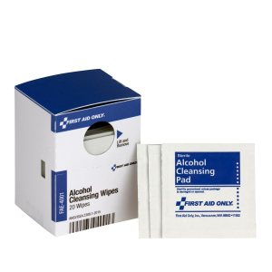Acme United FAE-4001 First Aid Only Alcohol Cleansing Pads, 20 Count