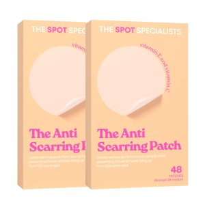The Anti Scarring Patch (2 Pack) | Bespoke Formula Pimple Patches for Face to Fight Acne & Minimize Scars | Results After 6 Hours | Strategically Curated Ingredients | Created By Dermatologists