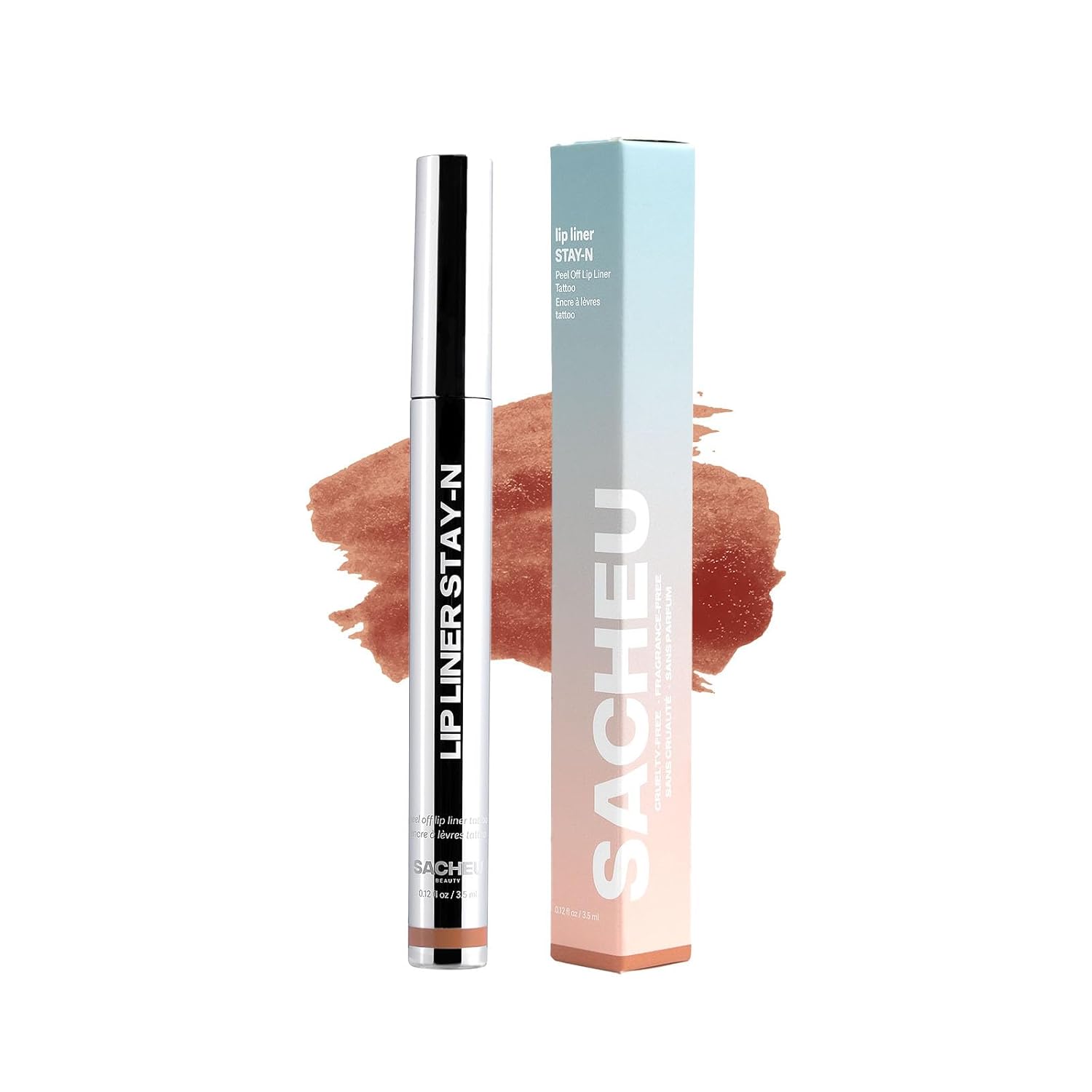 Sacheu Lip Liner Stay-N – Peel Off Lip Liner Tattoo, Peel Off Lip Stain, Long Lasting Lip Stain Peel Off, Infused with Hyaluronic Acid & Vitamin E, p-INKED Sacheu Lip Liner Stay-N – Peel Off Lip Liner Tattoo, Peel Off Lip Stain, Long Lasting Lip Stain Peel Off, Infused with Hyaluronic Acid & Vitamin E, p-INKED